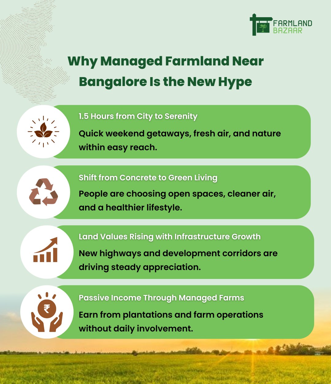 Why Investing in Farmland in Bangalore is Becoming a Smart Choice